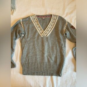 Dale of Norway V-Neck Sweater | Size Large